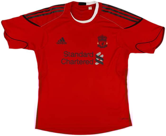 2010-11 Liverpool adidas Training Shirt - 8/10 - (L)
