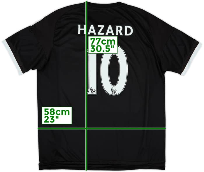 2015-16 Chelsea Third Shirt Hazard #10 - 7/10 - (XL)