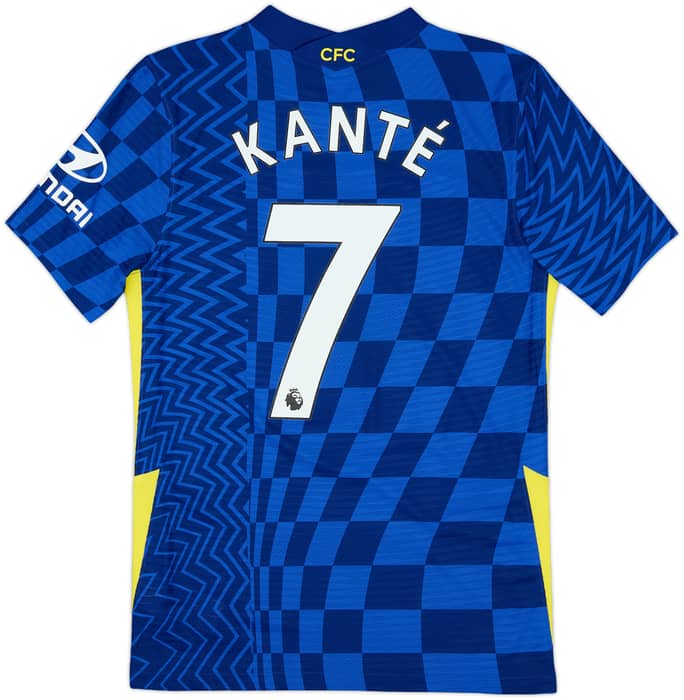 2021-22 Chelsea Authentic Home Shirt Kante #7 - 10/10 - (S)