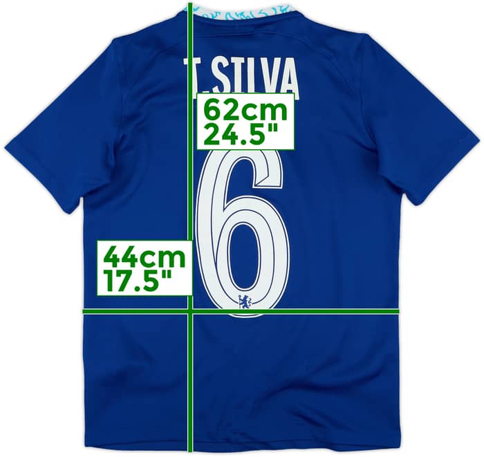 2022-23 Chelsea Home Shirt T.Silva #6 - 8/10 - (L.Boys)