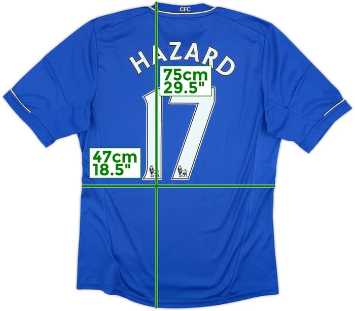 2012-13 Chelsea Home Shirt Hazard #17 - 7/10 - (M)