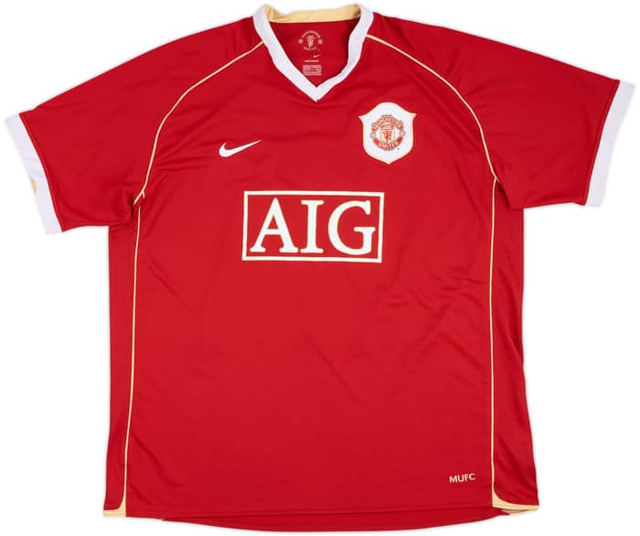 2006-07 Manchester United Camiseta de local Ronaldo #7 - 7/10 - (XXL)