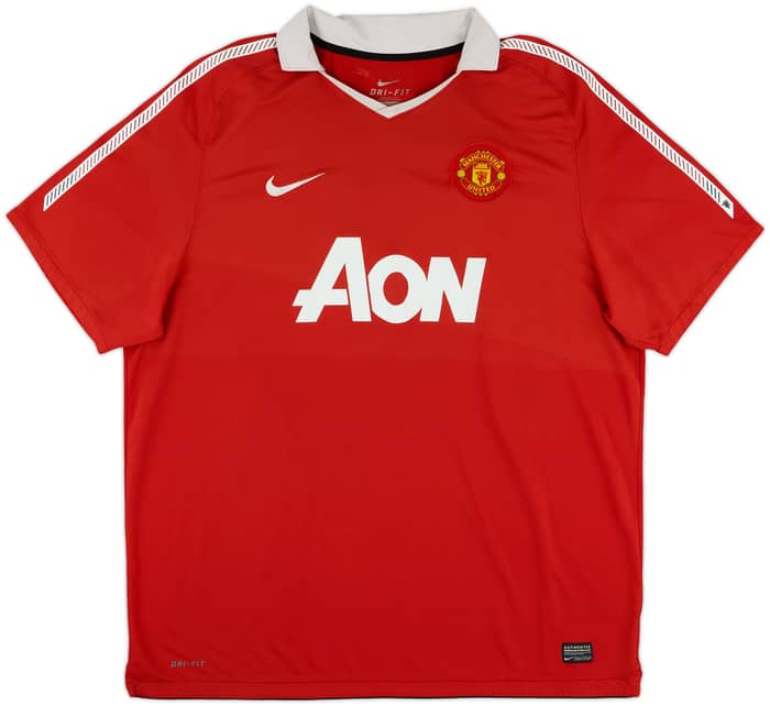2010-11 Manchester United Home Shirt Rooney #10 - 6/10 - (XXL)