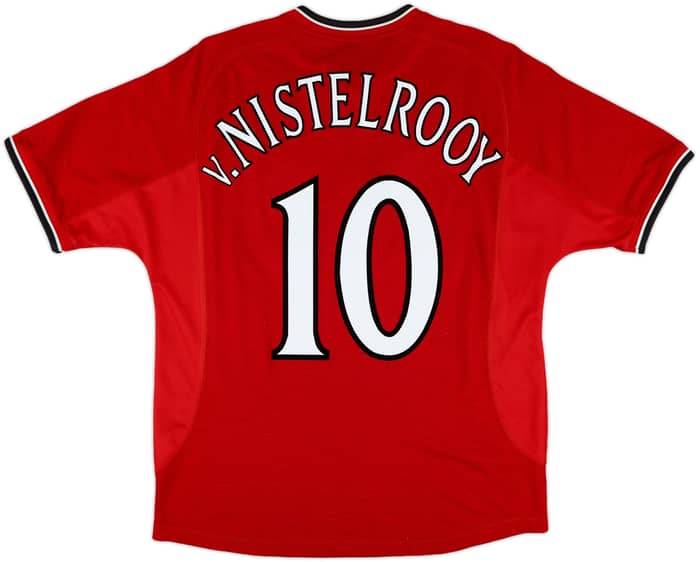 2000-02 Manchester United Home Shirt V.Nistelrooy #10 - 6/10 - (M)