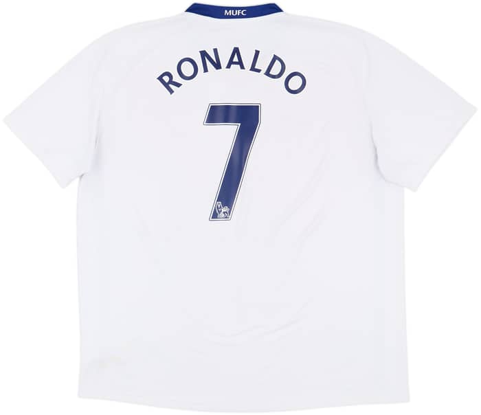 2008-10 Manchester United Away Shirt Ronaldo #7 - 6/10 - (XXL)