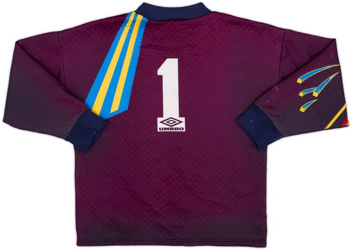 1992-93 Manchester United GK Shirt #1 - 6/10 - (L.Boys)