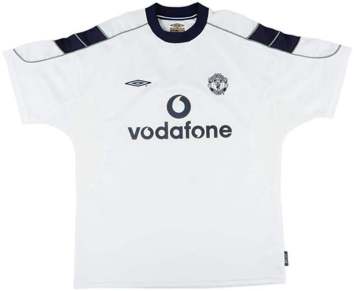 2000-01 Manchester United Away Shirt Beckham #7 - 7/10 - (L)