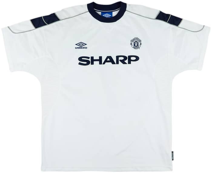 1999-00 Manchester United Third Shirt Beckham #7 - 8/10 - (XL)