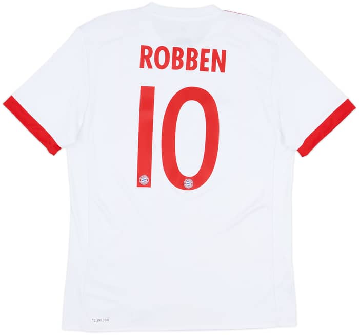 2017-18 Bayern Munich European Third Shirt Robben #10 - 8/10 - (M)