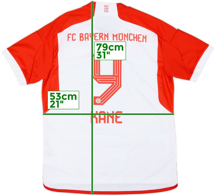 2023-24 Bayern Munich Home Shirt Kane #9 (L)