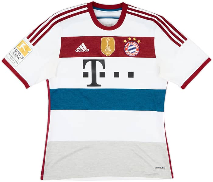 2014-15 Bayern Munich Away Shirt Muller #25 - 8/10 - (M)