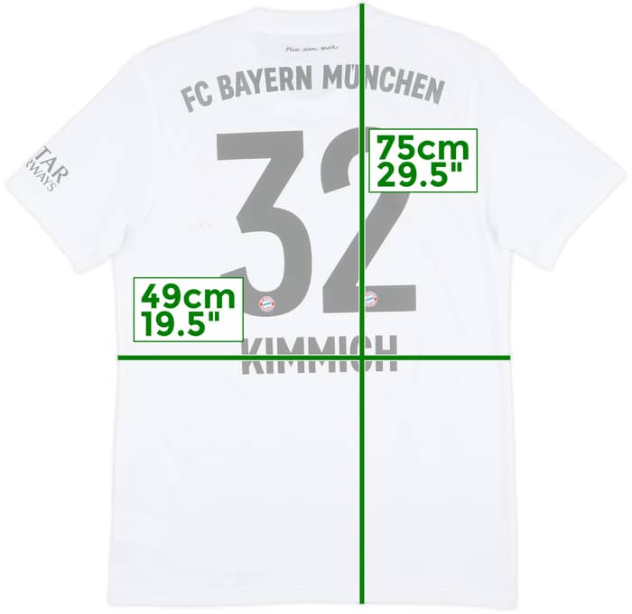 2019-20 Bayern Munich Away Shirt Kimmich #32 - 7/10 - (M)