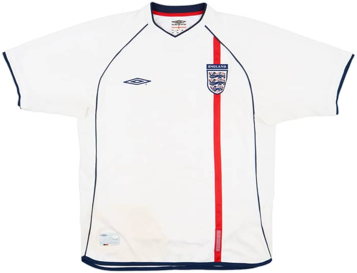 2001-03 England Home Shirt - 4/10 - (L)