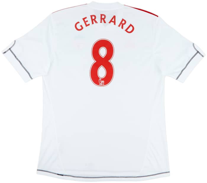 2009-10 Liverpool Third Shirt Gerrard #8 - 7/10 - (XL)