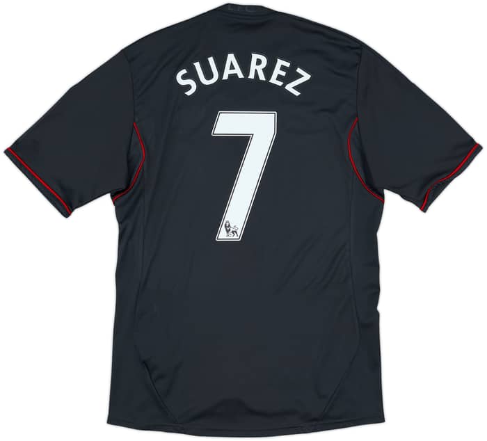 2011-12 Liverpool Away Shirt Suarez #7 - 7/10 - (M)
