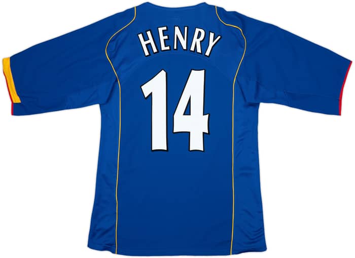 2004-06 Arsenal Away Shirt Henry #14 - 5/10 - (L)