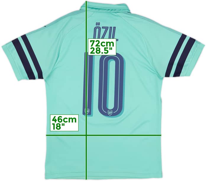 2018-19 Arsenal Third Shirt Ozil #10 - 9/10 - (S)