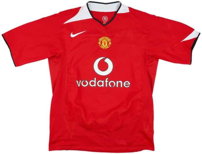 2004-06 Manchester United Home Shirt Rooney #8 - 8/10 - (M)