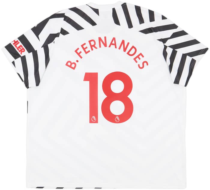 2020-21 Manchester United Third Shirt B.Fernandes #18 - 7/10 - (3XL)