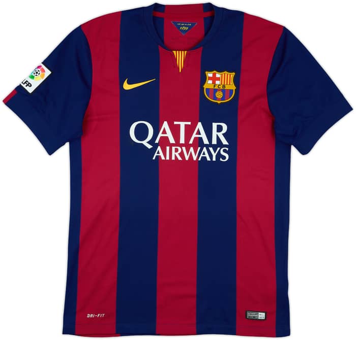 2014-15 Barcelona Home Shirt Messi #10 - 6/10 - (M)