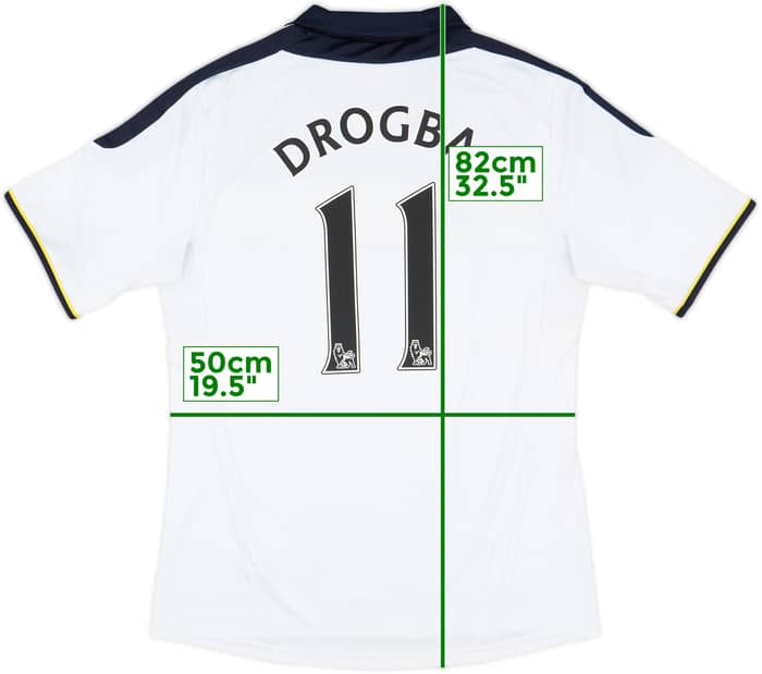 2011-12 Chelsea Third Shirt Drogba #11 - 7/10 - (L)