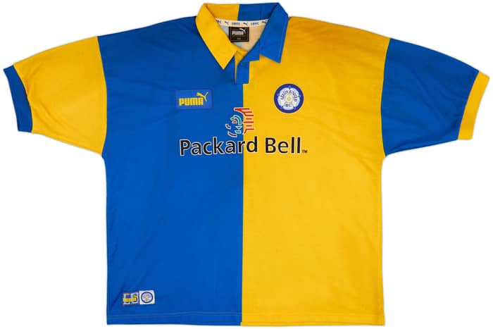 1997-99 Leeds United Away Shirt Radebe #5 - 6/10 - (XXL)