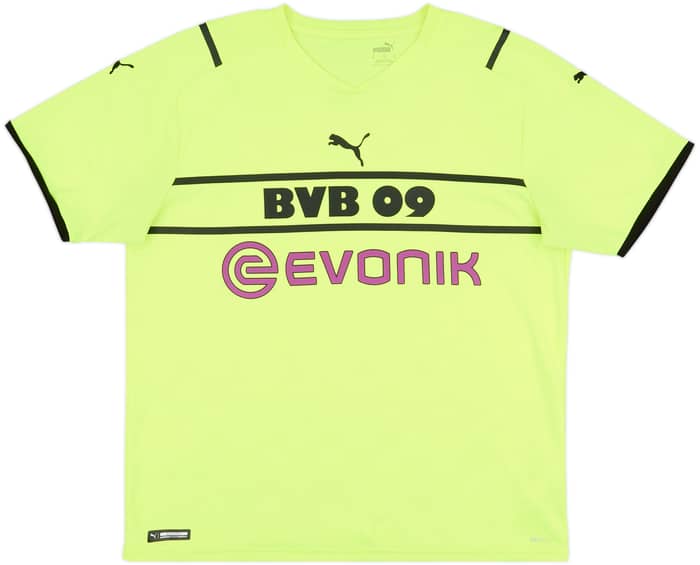 2021-22 Borussia Dortmund European Home Shirt Bellingham #22 - 10/10 - (XL)