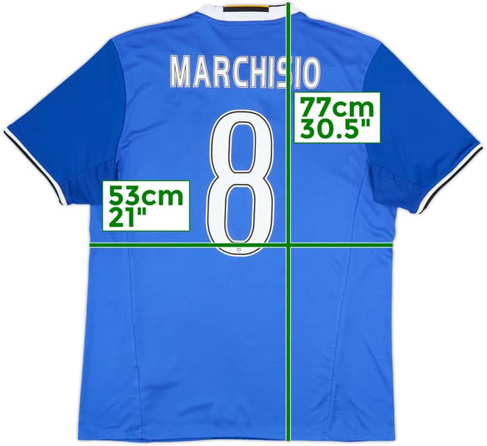 2016-17 Juventus Away Shirt Marchisio #8 - 9/10 - (L)