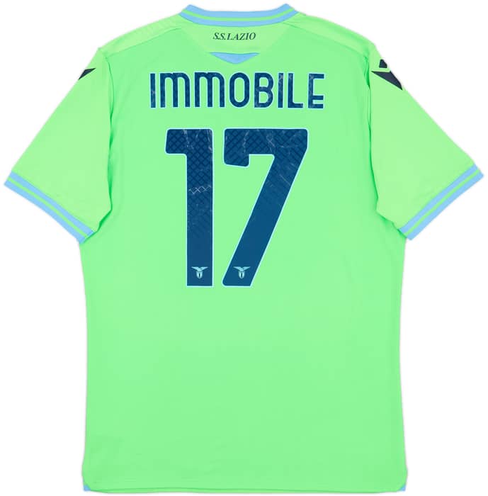 2020-21 Lazio Away Shirt Immobile #17 - 9/10 - (XL)