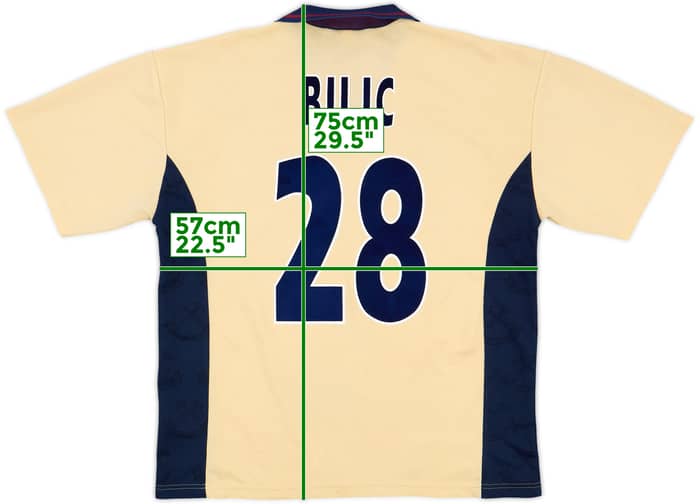 1996-97 West Ham Third Shirt Bilic #28 - 8/10 - (L)