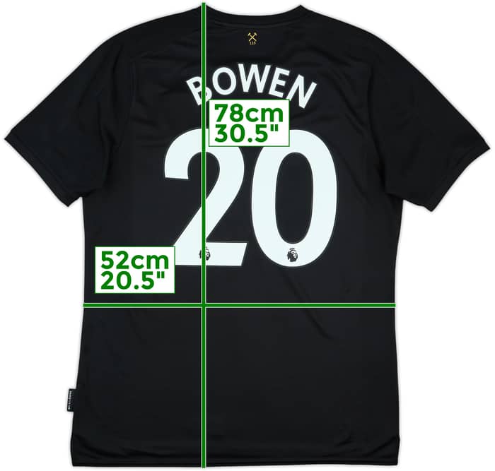 2020-21 West Ham Third Shirt Bowen #20 - 9/10 - (L)