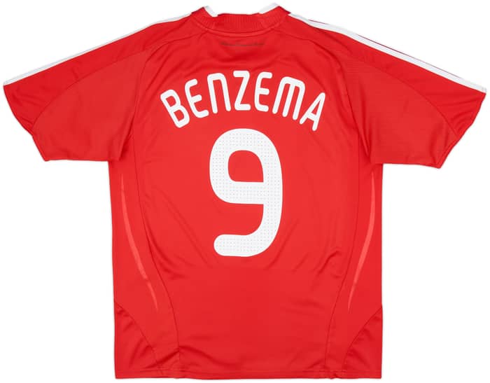 2007-08 France Away Shirt Benzema #9 - 8/10 - (XL)