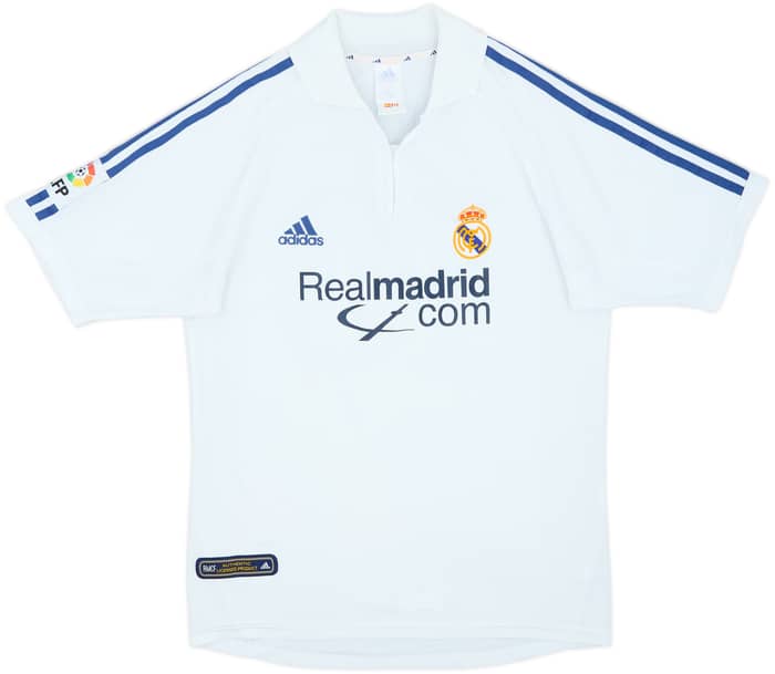 2001 Real Madrid Home Shirt Figo #10 - 8/10 - (S)
