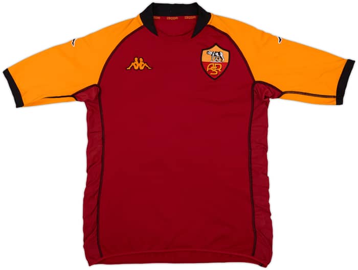2002-03 Roma European Home Shirt Batistuta #33 - 4/10 - (XL)