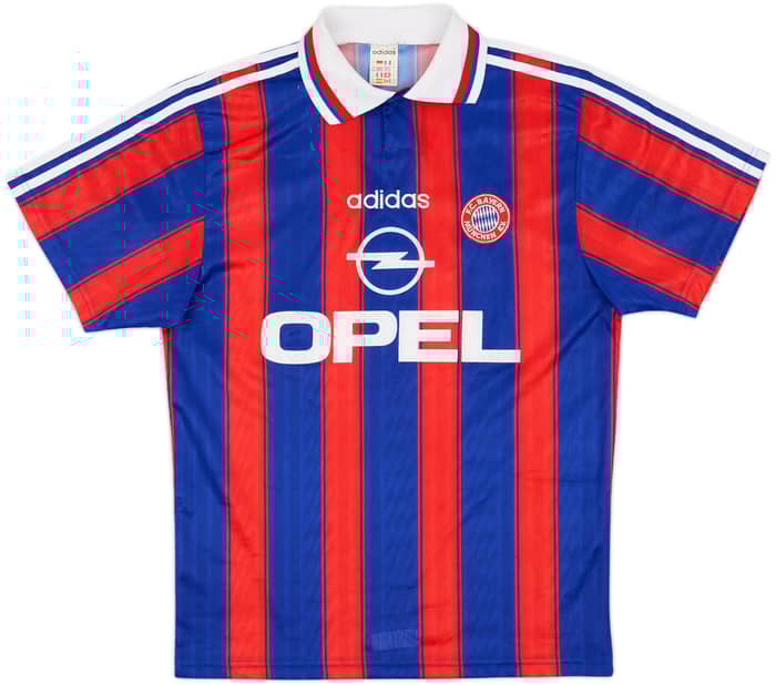 1995-97 Bayern Munich Home Shirt Scholl #7 - 10/10 - (S)