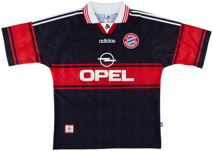 1997-99 Bayern Munich Home Shirt Elber #9 - 8/10 - (L)