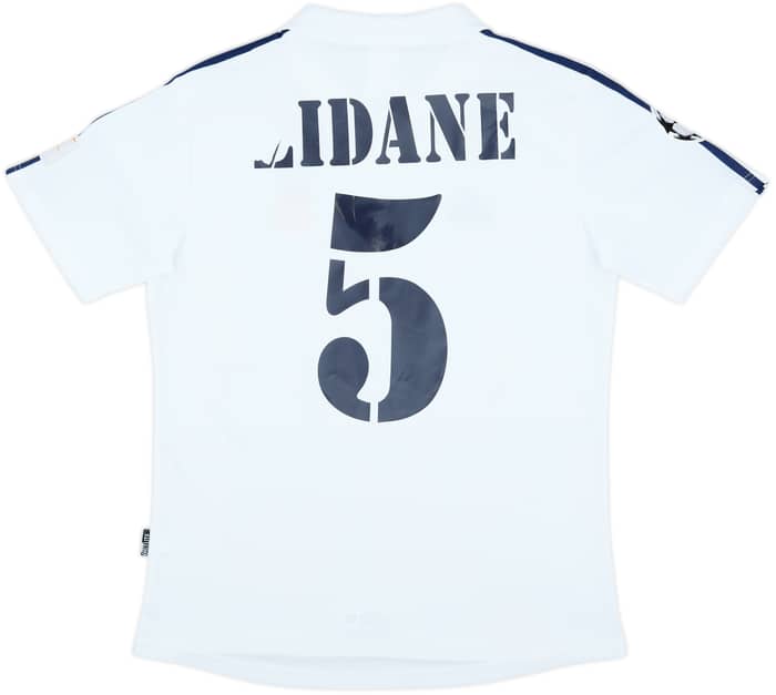 2001 Real Madrid Home Shirt Zidane #5 - 4/10 - (L)
