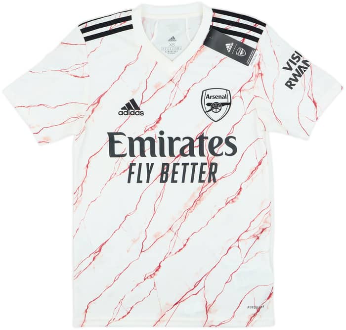 2020-21 Arsenal Away Shirt Saka #7 (XS)