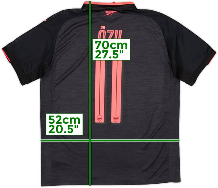 2017-18 Arsenal Third Shirt Ozil #11 (XL.Boys)