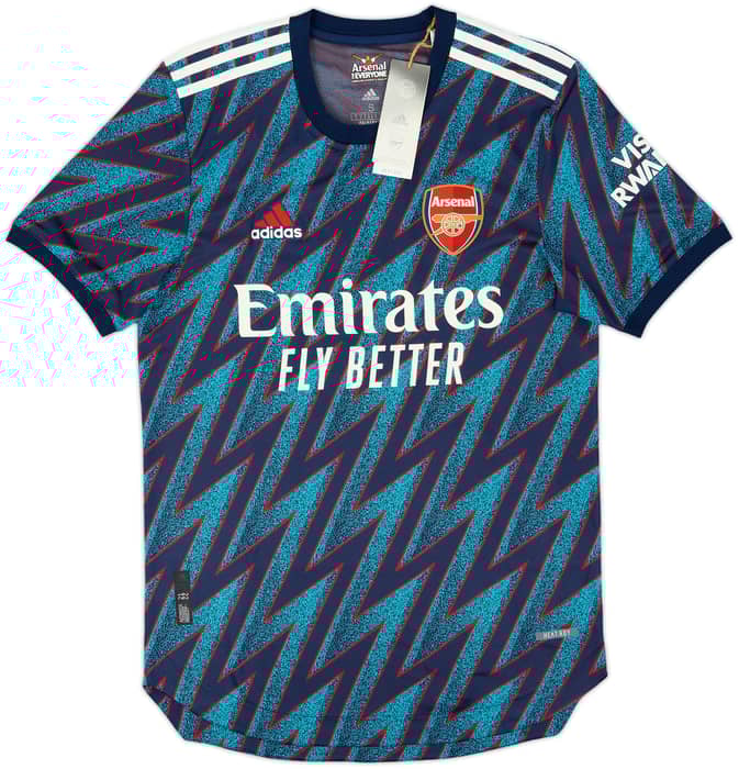 2021-22 Arsenal Authentic Third Shirt Smith Rowe #10 (S)