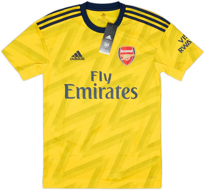 2019-20 Arsenal Away Shirt Saka #77 (XS)