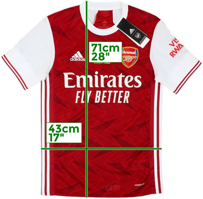 2020-21 Arsenal 'FA Cup Final' Home Shirt (XS)