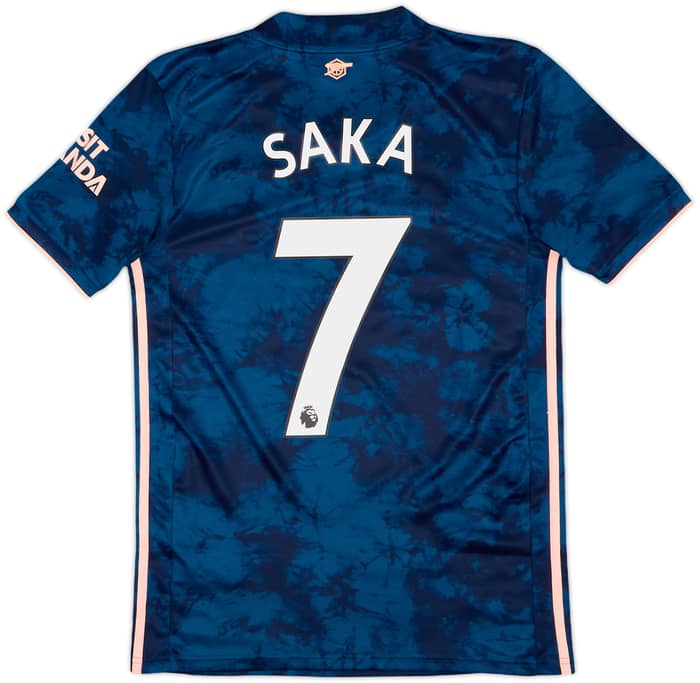 2020-21 Arsenal Third Shirt Saka #7 - 8/10 - (XS)