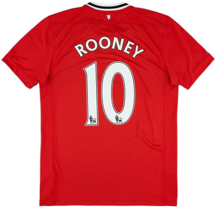 2011-12 Manchester United Home Shirt Rooney #10 - 6/10 - (M)