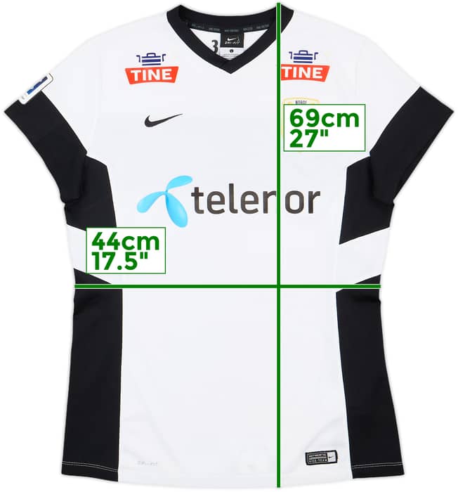 2015-16 Norway Nike Player Issue Training Shirt - 9/10 - (Women's L)