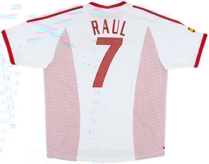 2002-04 Spain Away Shirt Raul #7 - 6/10 - (XL)
