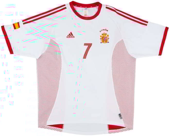 2002-04 Spain Away Shirt Raul #7 - 6/10 - (XL)