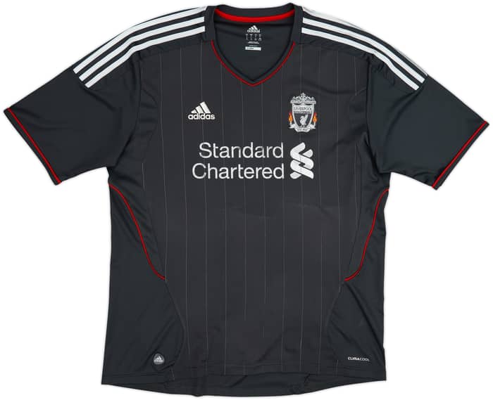 2011-12 Liverpool Away Shirt Gerrard #8 - 5/10 - (XL)