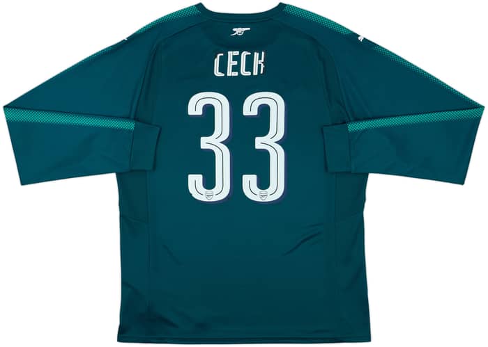 2017-18 Arsenal GK Shirt Cech #33 - 4/10 - (XXL)