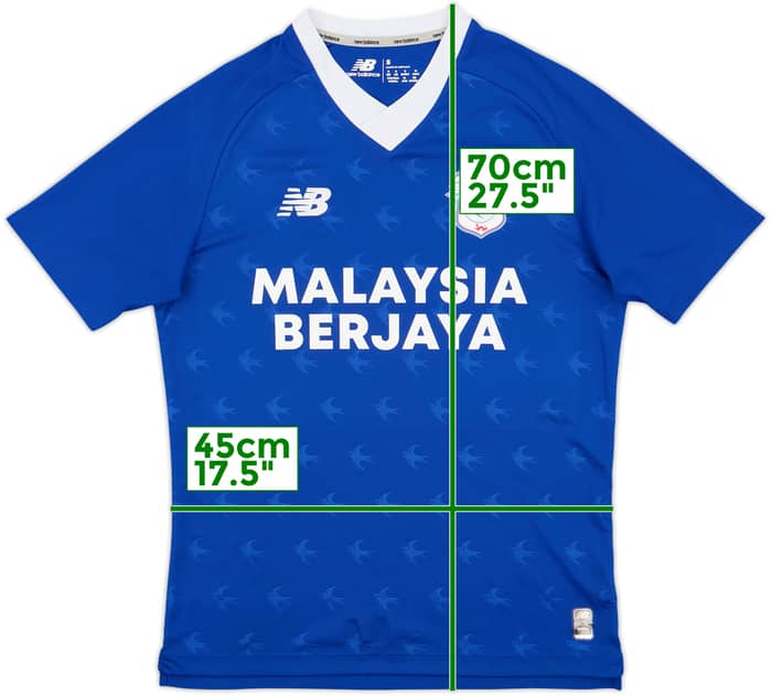 2022-23 Cardiff City Home Shirt - 10/10 - (S)